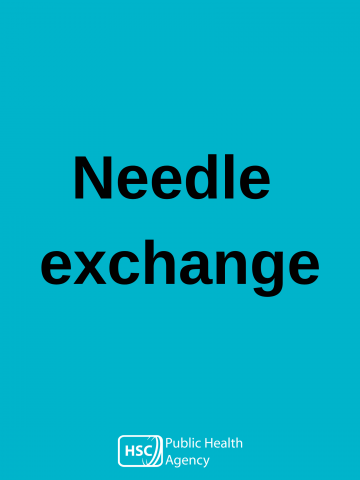 needle exchange cover for web