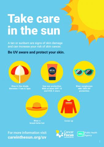 Take care in the sun | HSC Public Health Agency