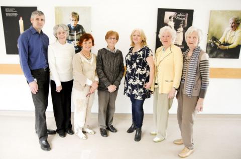 Art work of older people ‘In Full Bloom’ in Altnagelvin Area Hospital