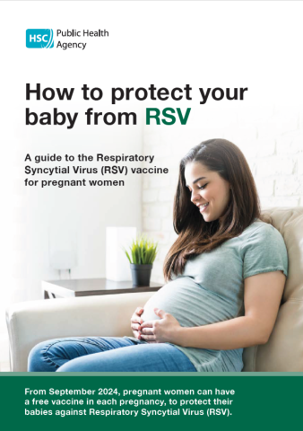 Cover of the leaflet How to protect your baby from RSV