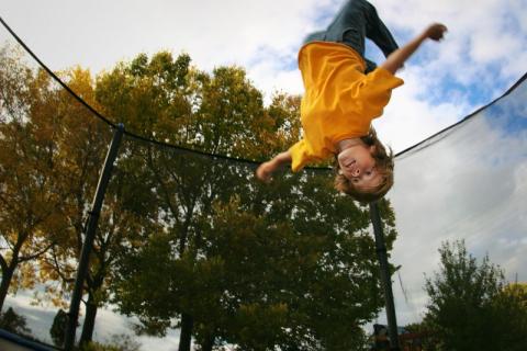 Trampoline users urged to be cautious