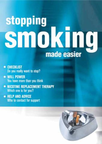 Stopping smoking made easier (English and translations)